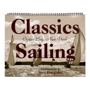 O calendário da navigação do clássico Yachts