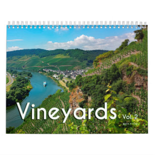 O Calendário Da Parede De Vinho - Vinyards, Vol. 