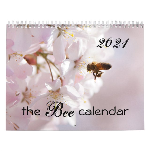 O calendário das abelhas 2021 Honey and Bumble Bee (Capa)