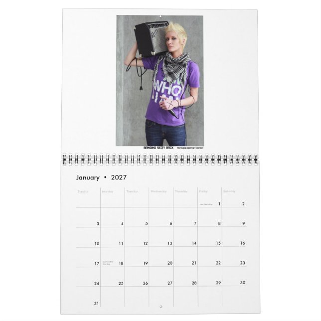 o calendário das mulheres estranhas do t 2011 do (Jan 2027)