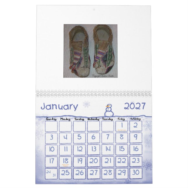 O calendário de 2012 fotos originais (Jan 2027)