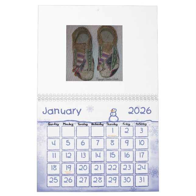 O calendário de 2012 fotos originais (Jan 2026)