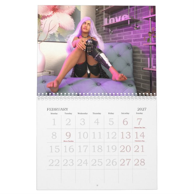 O Calendário de 2021 (Fev 2027)