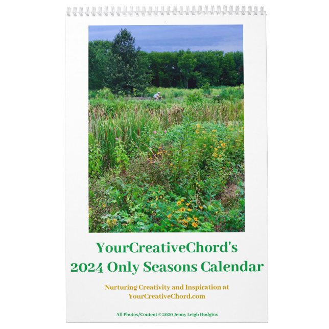 O calendário de 2024 do seu CreativeChord apenas p (Capa)
