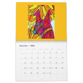 O Calendário de Cães Coloridos