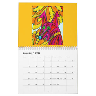 O Calendário de Cães Coloridos