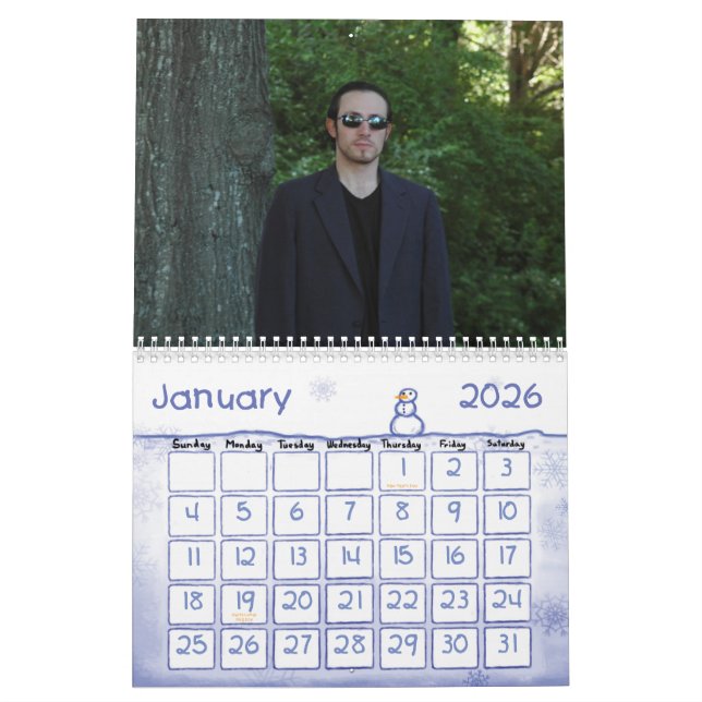 O calendário de Donald (Jan 2026)