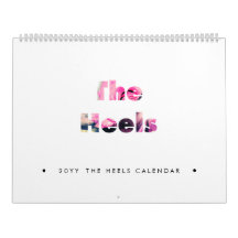 O Calendário de Heels Personaliza O Ano
