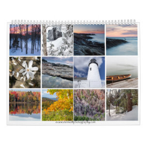 O calendário de Nova Inglaterra