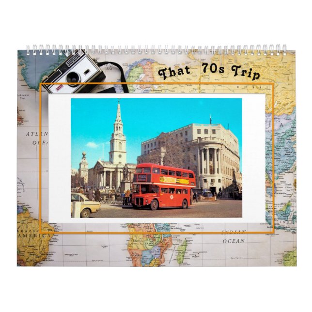 O Calendário de Viagem dos 70 (Capa)