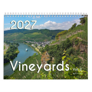 O calendário de vinhos 2027 - Vinhas, Vol. 2