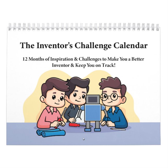 O Calendário Desafio do Inventor (Capa)
