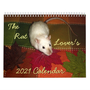 O calendário do amante do rato: 2019