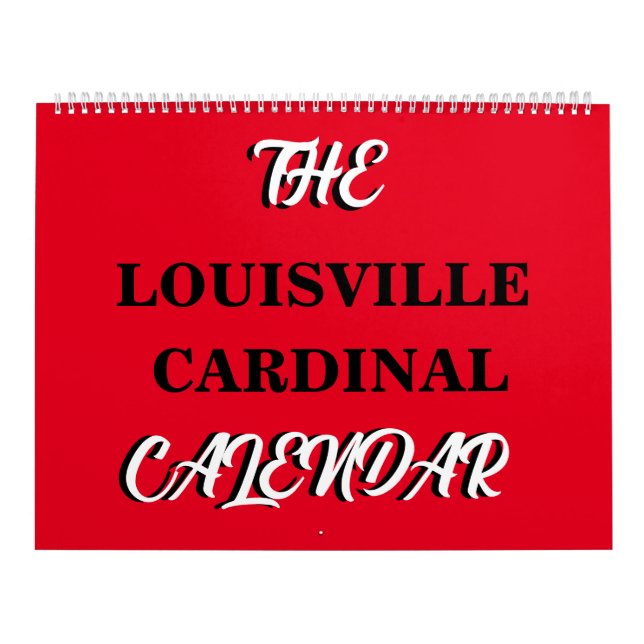 O Calendário do Cardeal Louisville (Capa)