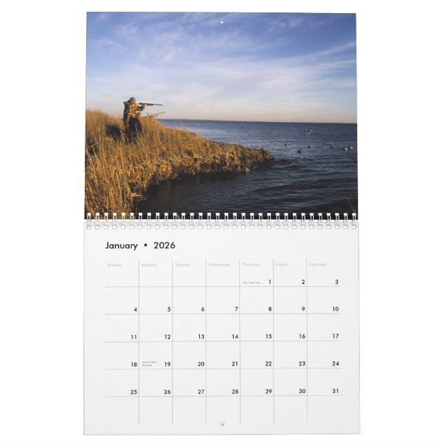 O calendário do desportista - caçando o ano (Jan 2026)