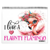 O Calendário do Flavty Flamingo Versão 2