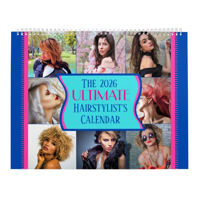 O calendário do Hairstylist de 2024 (Capa)