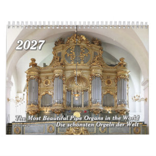 O Calendário do Órgão Pipe 2026