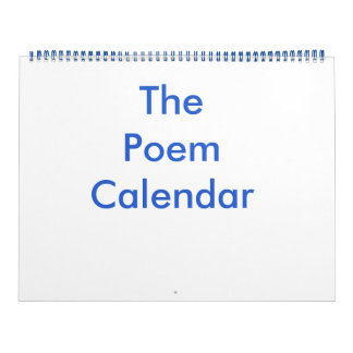 O Calendário do Poema