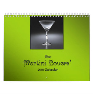 O calendário dos amantes 2010 de Martini