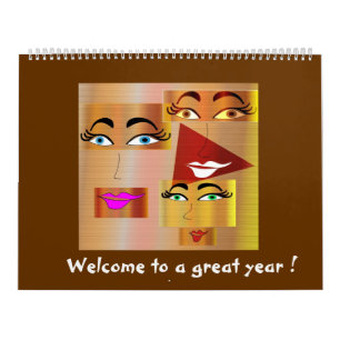 O calendário engraçado das mulheres