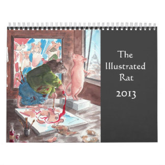 O calendário ilustrado do rato 2013