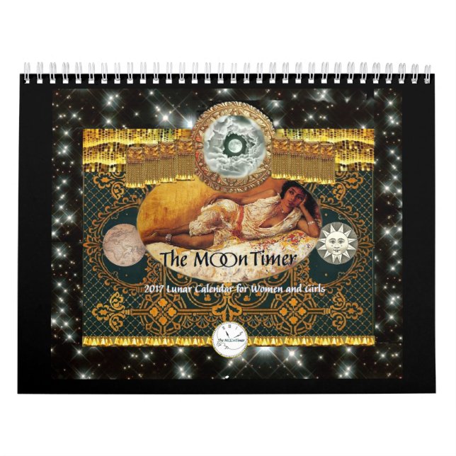 O calendário lunar de MoonTimer 2017 (Capa)