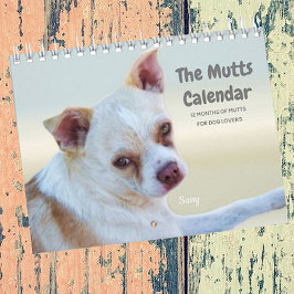 O Calendário Mutts Para Os Pentes De Cachorro