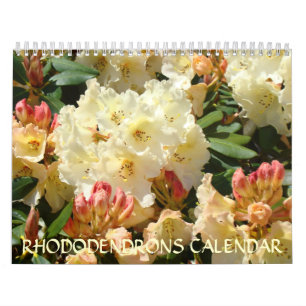 O CALENDÁRIO Rhodies Calendars rododendros