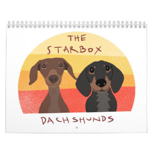 O Calendário Starbox Dachshunds 2026