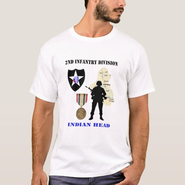 ò Camisa do veterinário de Iraque da divisão de (Frente)