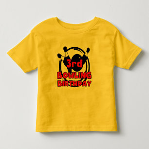 ó Camiseta e presentes do aniversário da boliche