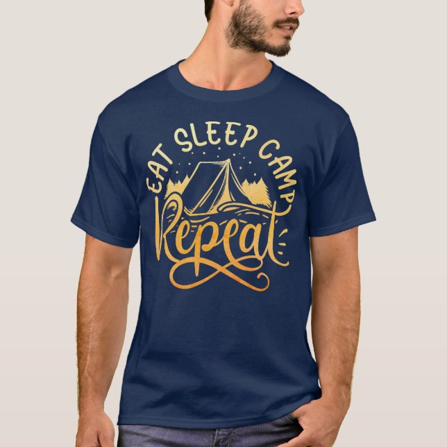 O Camping Lover T-Shirt (Frente)