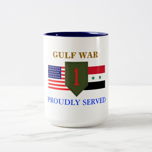 ø CANECA da GUERRA DO GOLFO da DIVISÃO de (Centro)