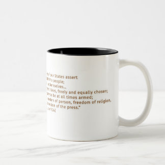 ò Caneca do fundador de Thomas Jefferson da