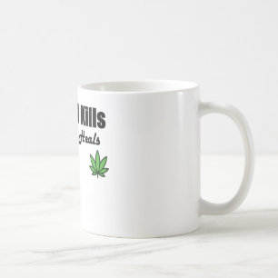 O cannabis dos matares do álcool cura a caneca