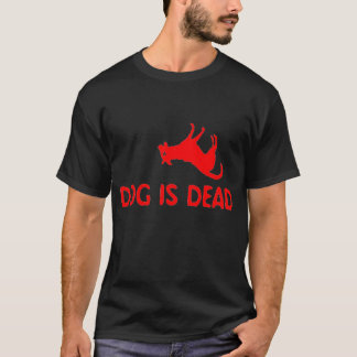O cão é t-shirt inoperante