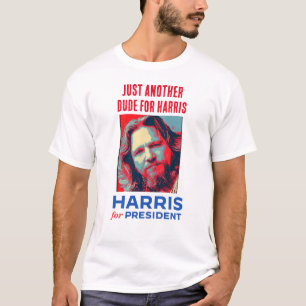 O cara é para a camiseta Harris