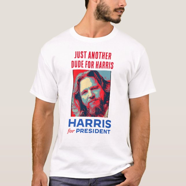 O cara é para a camiseta Harris (Frente)