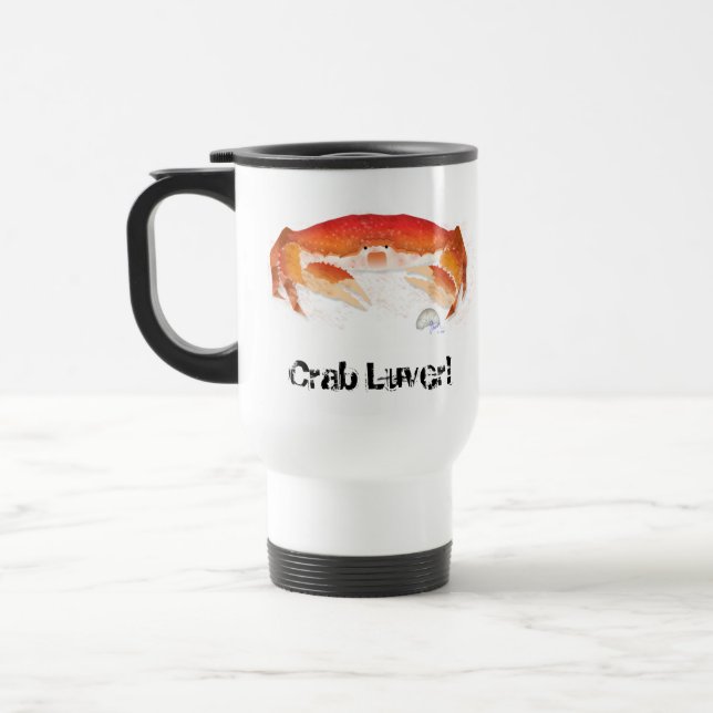 O caranguejo Luver vai caneca (Esquerda)