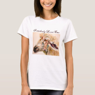 O carneiro da camisa do amor do divertimento