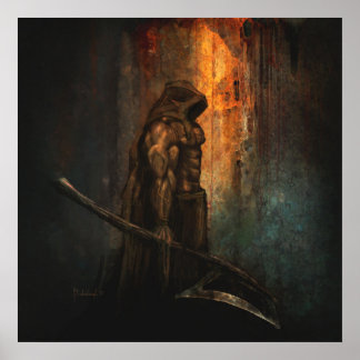 O carrasco - Fantasy art impressão