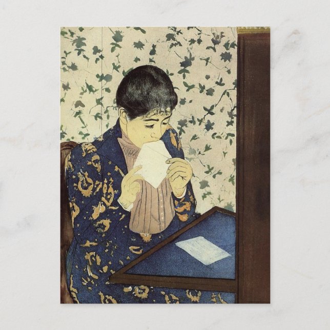 O Carta por Mary Cassatt Cartão Postal (Frente)