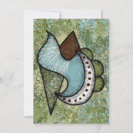 O Cartão Cênico de Saudação de Rota