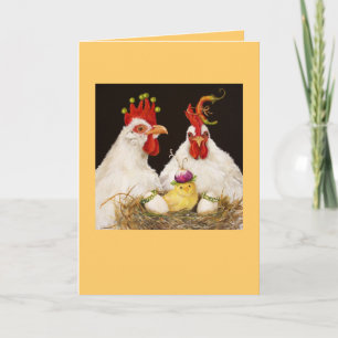 O cartão da família do frango Boyds