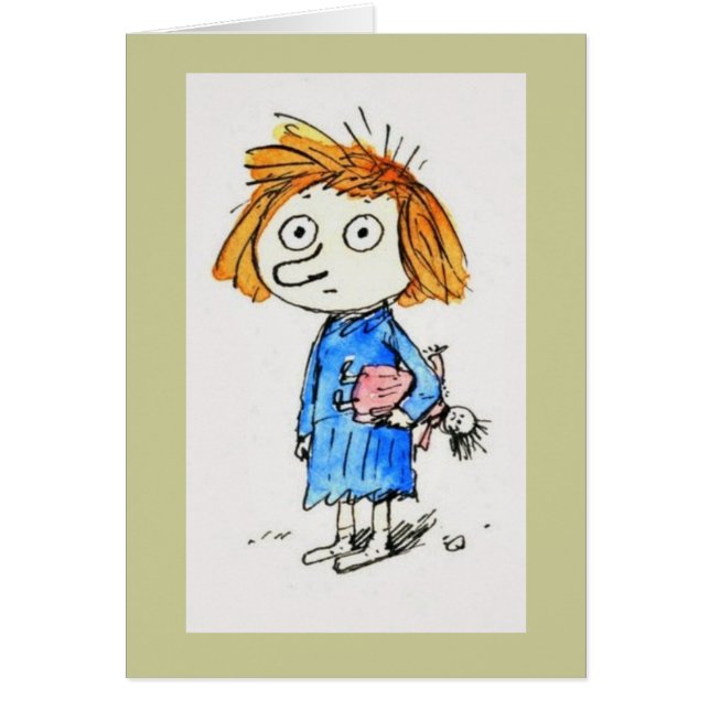 O cartão de Alice (Frente)