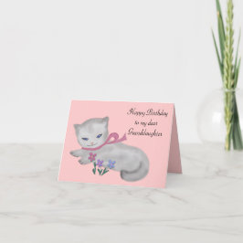 O Cartão de Aniversário da Pequena Kitten