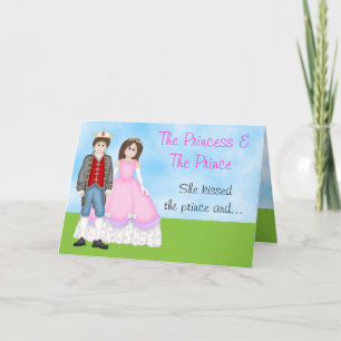 O Cartão de Aniversário da Princesa, Príncipe e Un
