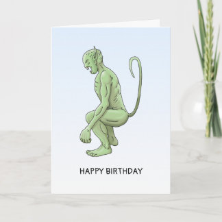 O Cartão de Aniversário do Goblin