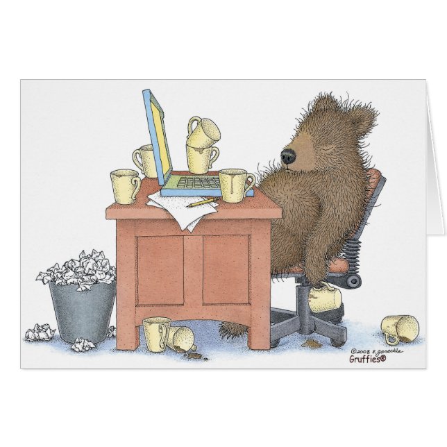 O cartão de Gruffies® (Frente Horizontal)